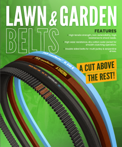PIX lawn & garden belt